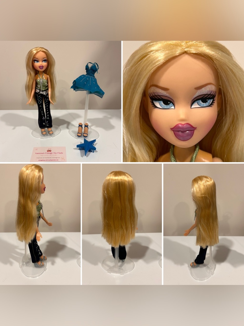 Y2k Bratz Passion 4 Fashion: Cloe - with Alternate outfit